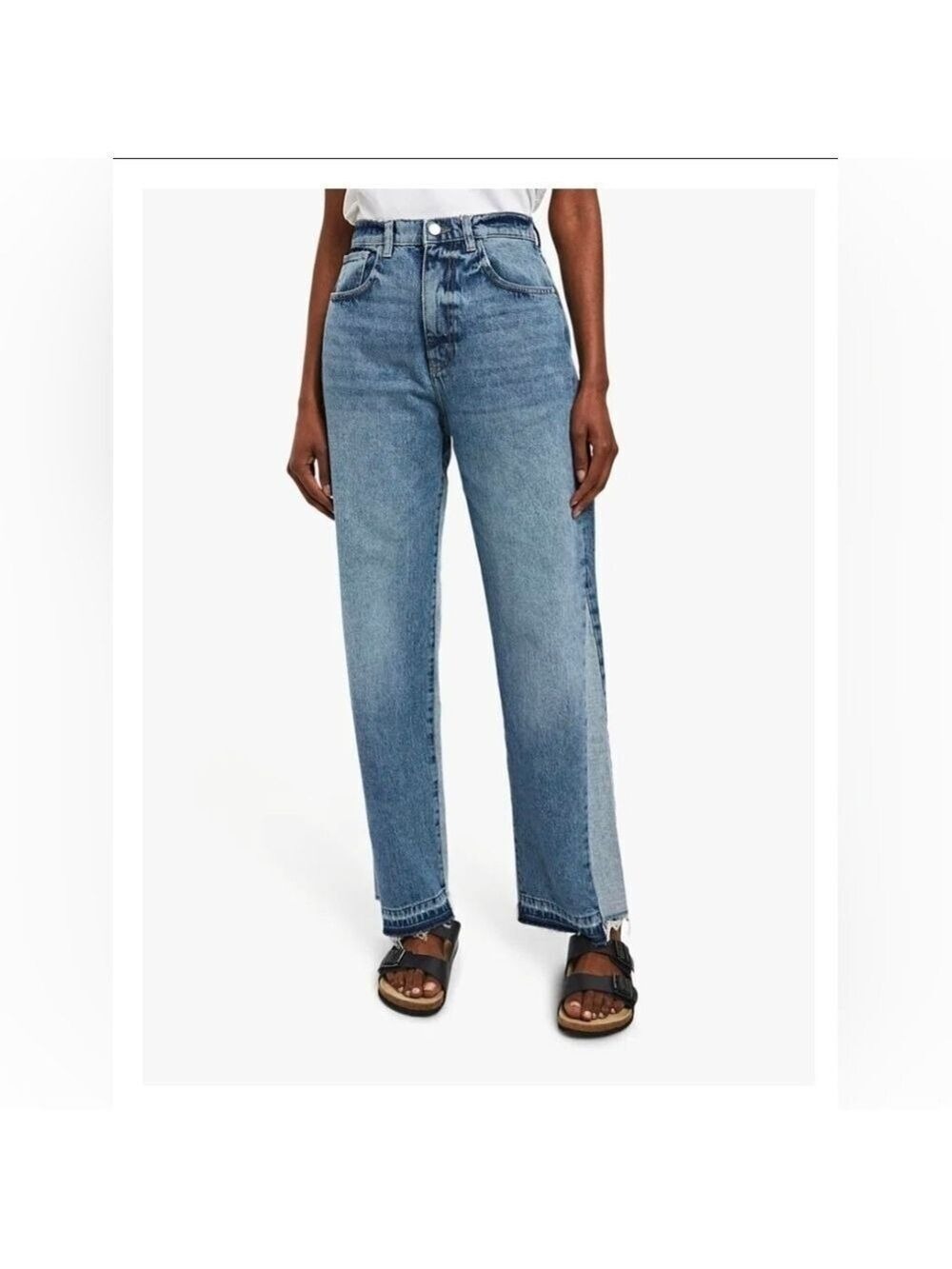 DL1961 Emilie Straight Ultra High Rise Jeans Size 25